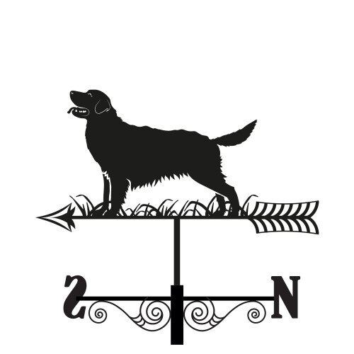 Weathervane Metal Golden Retriever Silhouette - image 2