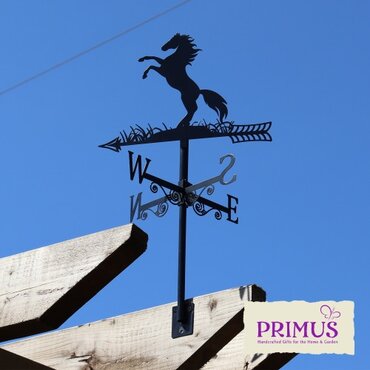 Weathervane Metal Horse Silhouette - image 1