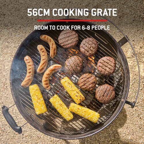 Weber Master-Touch GBS C-5750 Charcoal BBQ (Blue) - image 3