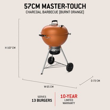 Weber Master-Touch GBS C-5750 (Burnt Orange) - image 2