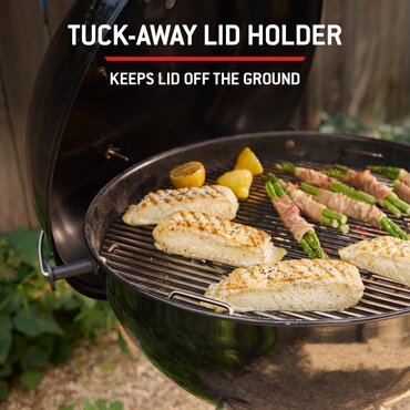 Weber Master-Touch GBS E-5750 Charcoal BBQ (Black) - image 7