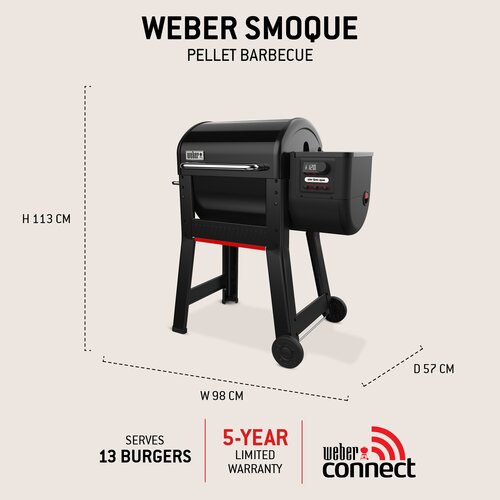 Weber Smoque 22 Pellet Grill - image 2