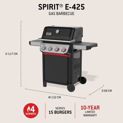 Weber Spirit E425 Plancha Black - image 2