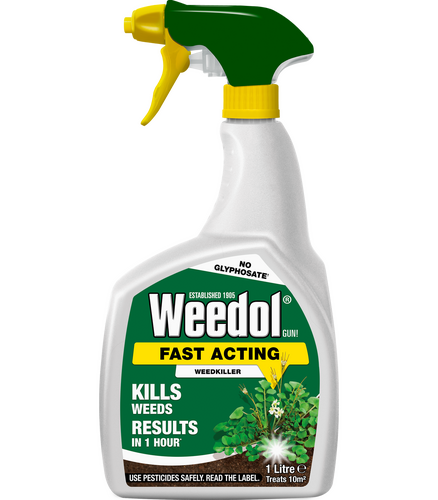 Weedol Fast Acting Weedkiller RTU 1L Glyphosate Free