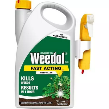 Weedol Fast Acting Weedkiller RTU 3L Glyphosate Free