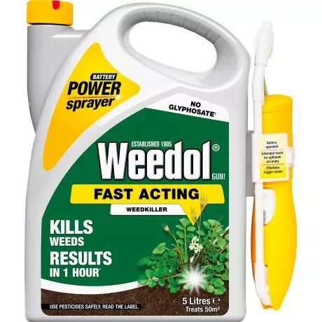 Weedol Fast Acting Weedkiller RTU 5L Power Spray Glyphosate Free