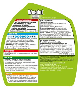 Weedol Gun Lawn 800ml + 25% - image 2