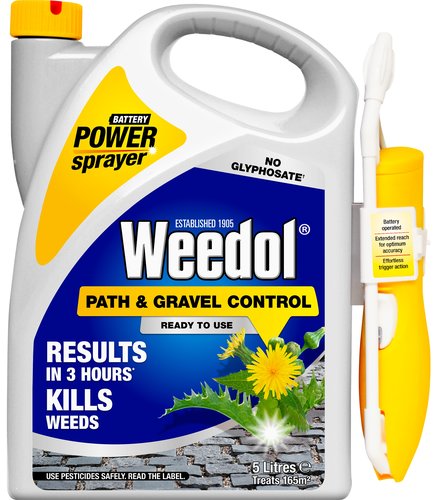 Weedol Path/Gravel Weedkiller RTU 5L Glyphosate Free Power Sprayer - image 1
