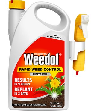 Weedol Rapid Weedkiller RTU 3L Glyphosate Free - image 1