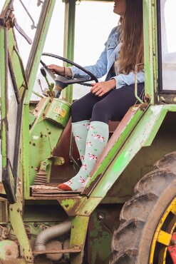 Brown Cow Welly Socks (4-7) - image 3