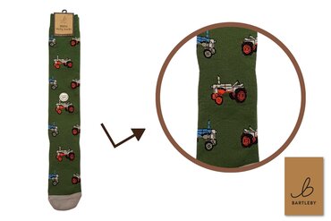 Welly Sock Retro Tractor (6-11)
