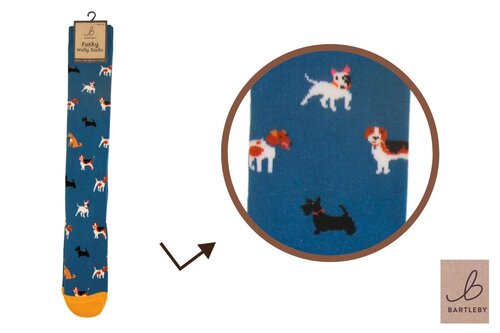 Welly Socks Doggy Divas 4-7