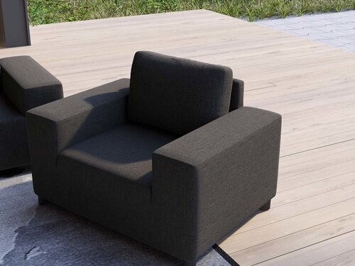 Westminster Block Lounge Suite Slate Grey - image 2