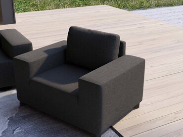 Westminster Block Lounge Suite Slate Grey - image 2
