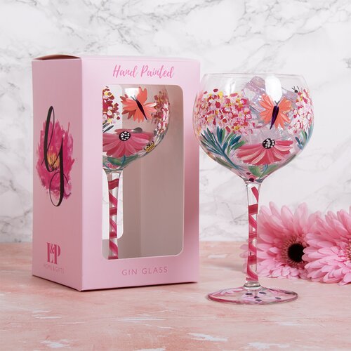Gin Glass Wild Garden