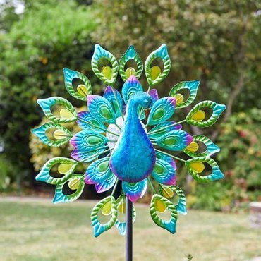 Wind Spinner Peacock - image 1