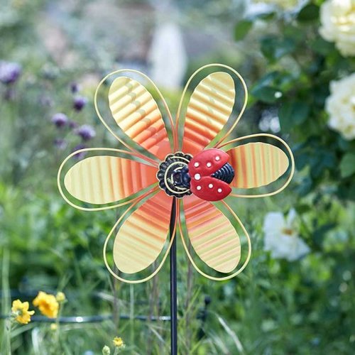 Wind Spinner Spinning Blooms - image 3