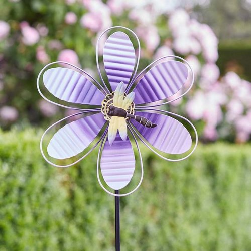 Wind Spinner Spinning Blooms - image 5