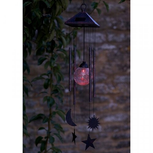 Windchime Solar Sun Moon Star - image 1