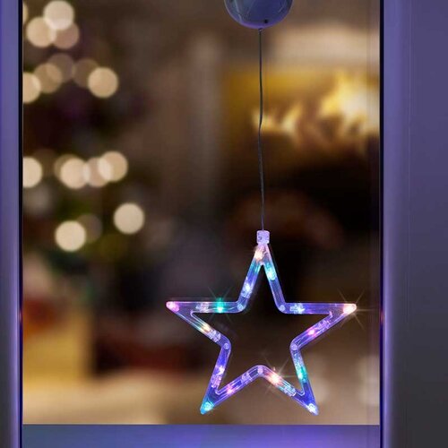 Window Decor Star (Multi Coloured)