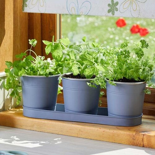 Windowsill Herb Pots - image 1