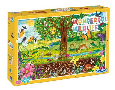 Wonderful Wildlife 100pc - image 1