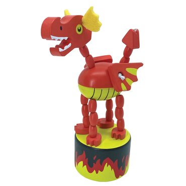 Wooden Dancing Dragons Press-Up - image 2