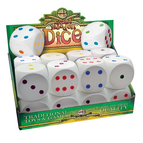 Wooden Giant Dice - image 1