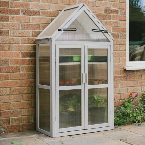 Wooden Growhouse Dove Grey - image 2