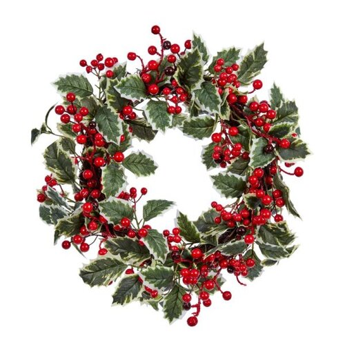 Wreath Holly Berry 60cm - image 2