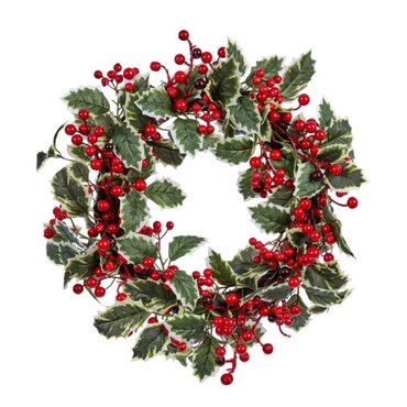 Wreath Holly Berry 60cm - image 2