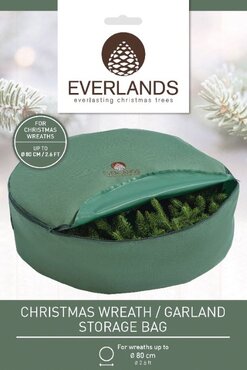 Wreath Storage bag Green for up to 80cm - image 2