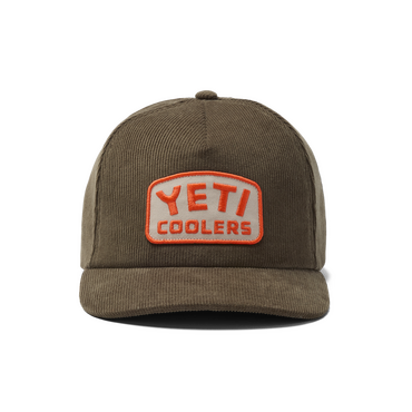 YETI Brown Couduroy Snapback