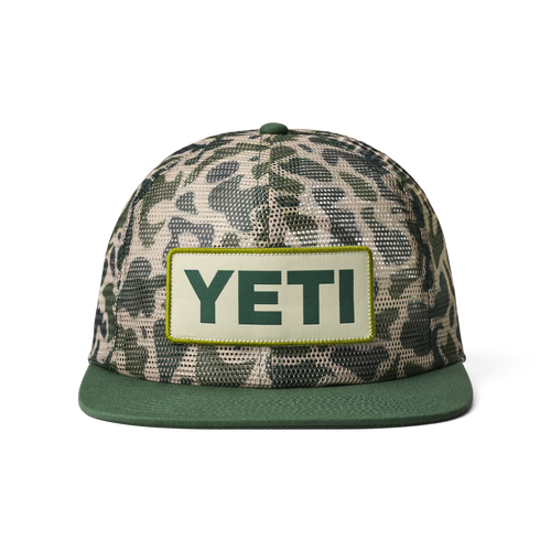 YETI Camo Mesh Hat (Green) - image 1