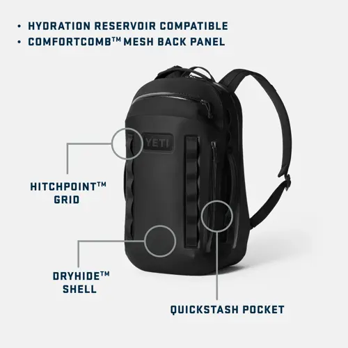 YETI Cayo Backpack 25L (Black) - image 8