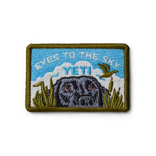 YETI Eyes To The Sky Blue Patch