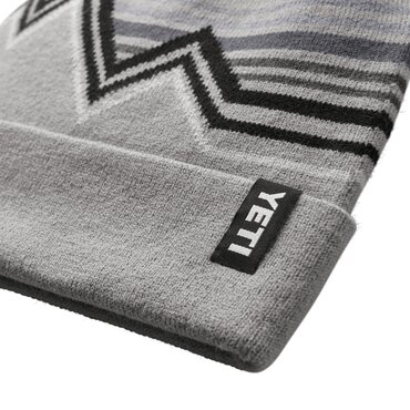 YETI Gray/Black Freestyle Knitted Beanie - image 2