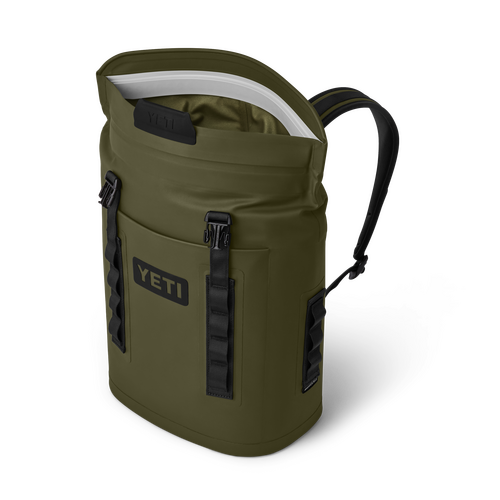 YETI Hopper Backpack M12 Soft Cool Bag (Olive) - image 4