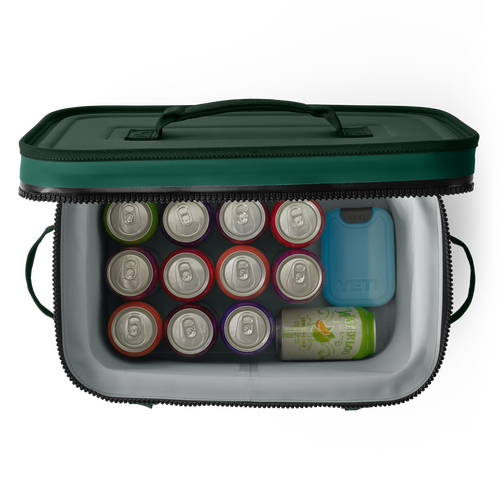 YETI Hopper Flip 18 Soft Cool Bag (Black Forest) - image 7