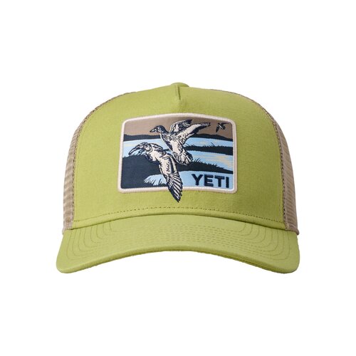 YETI Moss Duck Scene Trucker Hat - image 1