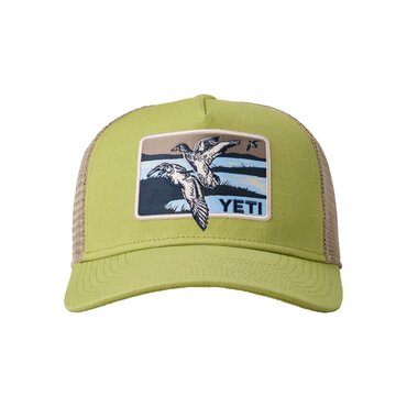 YETI Moss Duck Scene Trucker Hat - image 1
