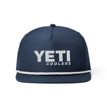 YETI Navy Flat Brim Rope Hat