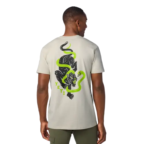 YETI Ouroboros Bone T-Shirt Small - image 3
