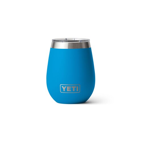 YETI Rambler 10oz Wine Tumbler Big Wave Blue - image 1