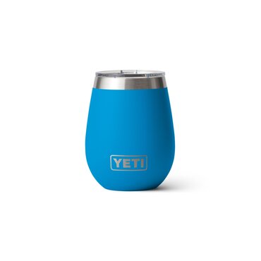 YETI Rambler 10oz Wine Tumbler Big Wave Blue - image 1