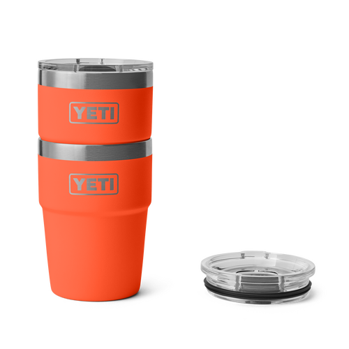 YETI Rambler 16oz Stackable Cup (Papaya) - image 4
