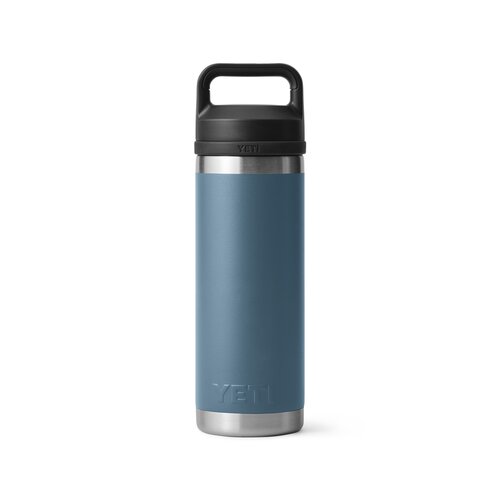 Yeti Rambler 18 oz Bottle with Chug Cap (Nordic Blue)