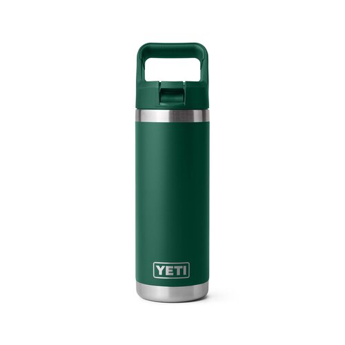 YETI Rambler 18oz Colour Straw Bottle (Black Forest) - image 1