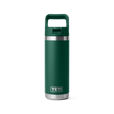 YETI Rambler 18oz Colour Straw Bottle (Black Forest) - image 1