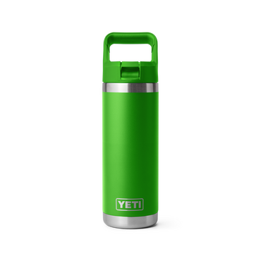 YETI Rambler 18oz Colour Straw Bottle Canopy Green